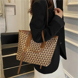 Casual Large Capacity Tote Handbag for Women Autumn Winter