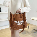 Casual Tote Bags for Women Large Capacity Canvas Shoulder Handbag