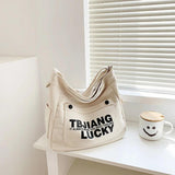 Casual Tote Bags for Women Large Capacity Canvas Shoulder Handbag