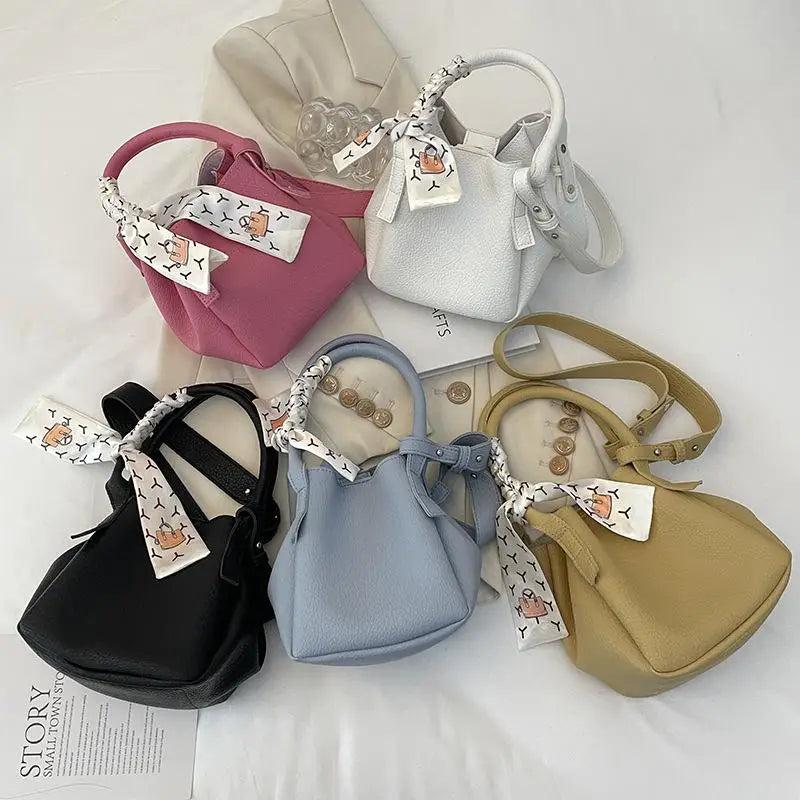 Bucket Shoulder Bag for Women Crossbody Handbag