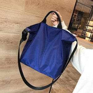 Casual Shoulder Bag Women Large-Capacity Crossbody Waterproof Travel Messenger B