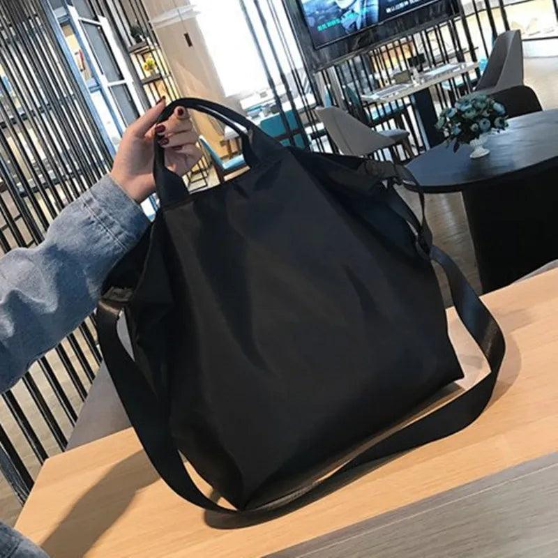 Casual Shoulder Bag Women Large-Capacity Crossbody Waterproof Travel Messenger B