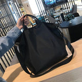 Casual Shoulder Bag Women Large-Capacity Crossbody Waterproof Travel Messenger B