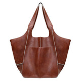 Casual Women Handbags Large Capacity PU Leather Shoulder Bag