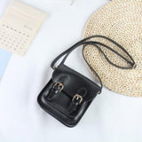 Bow Handbag PU Leather Women's Shoulder Crossbody Bags Ladies Small Handbags