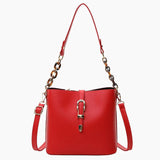Casual Women's Bucket Bag Summer Shoulder Bag Messenger Large Capacity Handbag