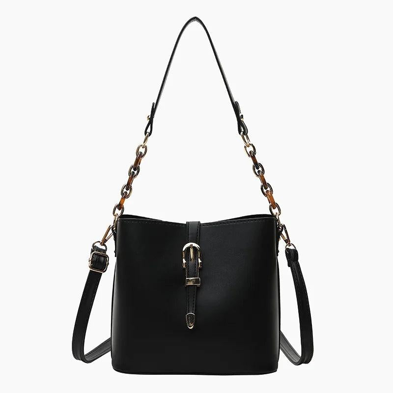 Casual Women's Bucket Bag Summer Shoulder Bag Messenger Large Capacity Handbag