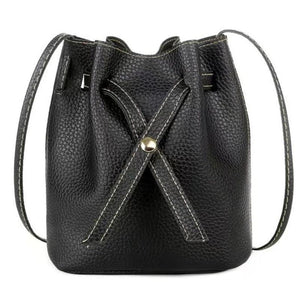 Bucket Shoulder Bag Women Drawstring Crossbody Bag