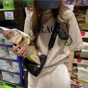 Casual Women Messenger Bags Nylon Chain Crossbody Handbags 3 in 1 Underarm Bag