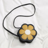Cartoon Flower Crossbody Bag for Kids Girls