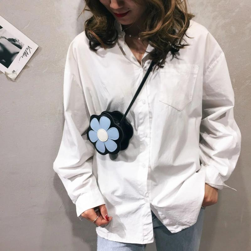 Cartoon Flower Crossbody Bag for Kids Girls