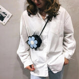 Cartoon Flower Crossbody Bag for Kids Girls