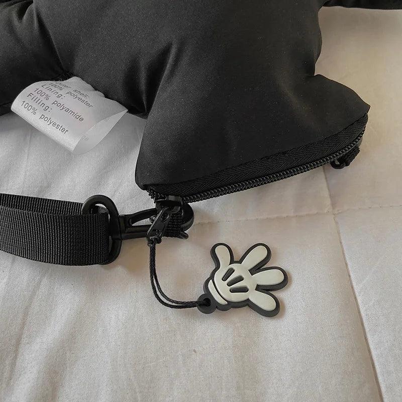 Cartoon Girl Nylon Messenger Bag Coin Purse