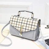 Casual Small Square Bag Women Autumn One-shoulder Cross-body Bag Pearl Handbag
