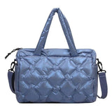 Casual Space Pad Cotton Crossbody Bag Large Capacity Tote