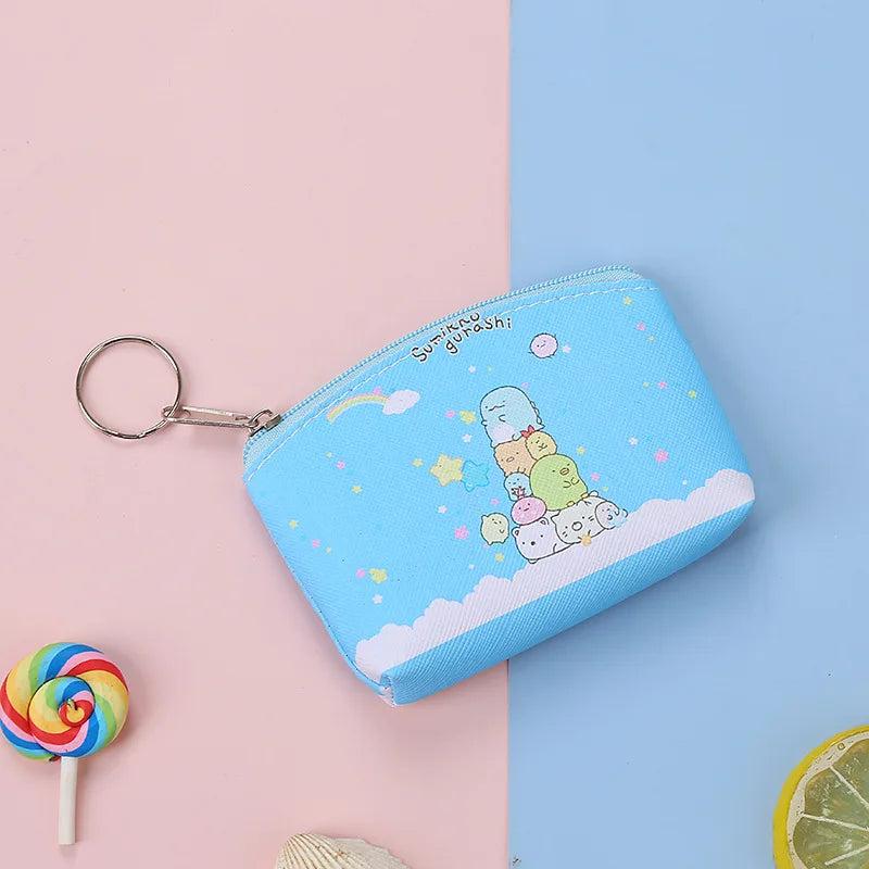 Cartoon Pu Purse Coin Bag Mini Wallet