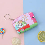 Cartoon Pu Purse Coin Bag Mini Wallet
