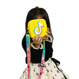 Cartoon Kids Messenger Bag Single-Shoulder Bag For Girls