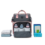 Portable Folding Crib Diaper Backpack