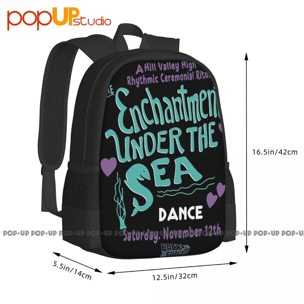 Back To The Future Under The Sea Backpack Large Capacity Travel Softback