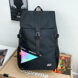 Backpack Students School Bag Large Capacity Youth Unisex Couples