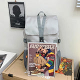 Backpack Students School Bag Large Capacity Youth Unisex Couples