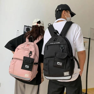 Tooling College Student Backpack Male Female Couple Travel Bag