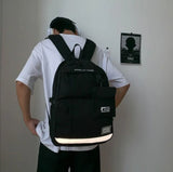 Tooling College Student Backpack Male Female Couple Travel Bag