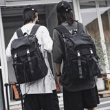 Nylon Unisex Casual Travel Backpack High-Capacity School Bag