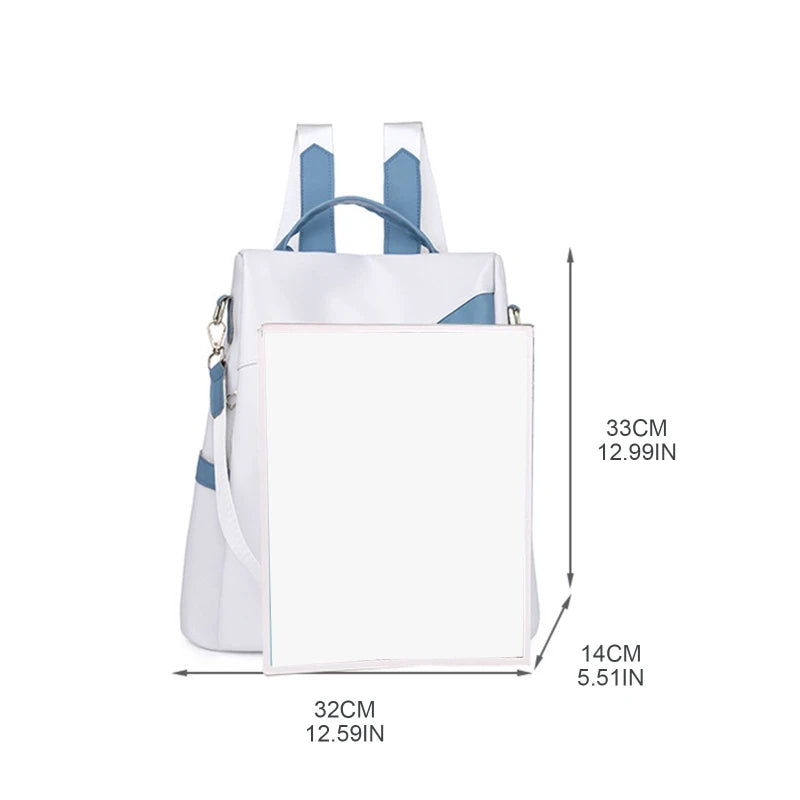 Anti-theft Convertible Backpack Purse for Women