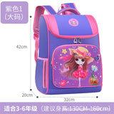 Kids Princess Cartoon School Backpack Girls