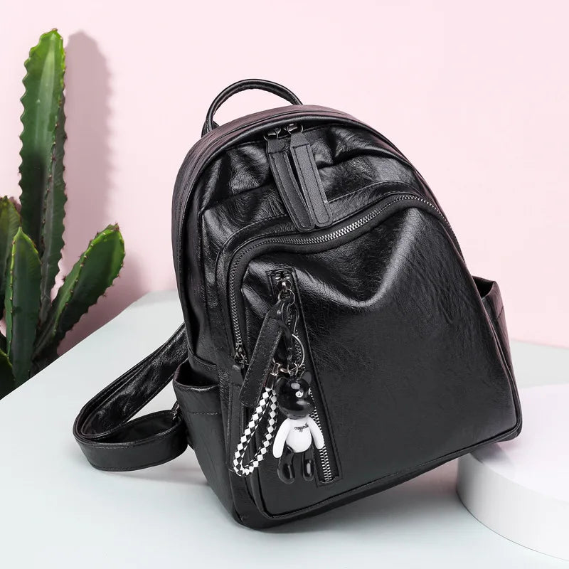 Casual Women's Backpack Shoulder Travel Bag College Style Student Backpack Women