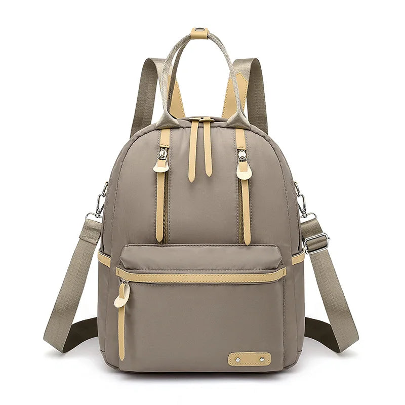 Women's Lightweight Oxford Cloth Backpack Student Schoolbag