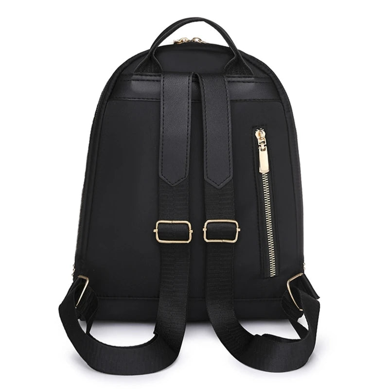 Women's School Bag Travel Daypack Bookbag Multiple Pockets