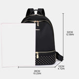 Women's School Bag Travel Daypack Bookbag Multiple Pockets