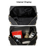 Nylon Travel Backpacks Purse Shoulder Bag Small Casual Daypack for Girls