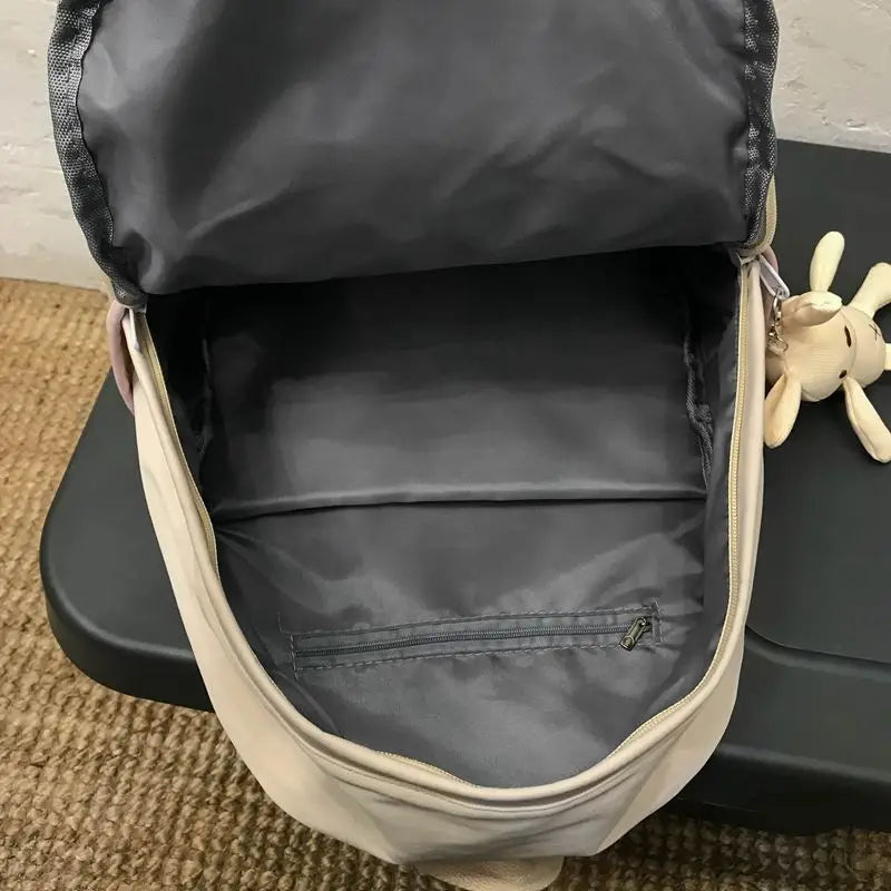 Backpacks Women Patchwork Large Capacity Harajuku Style Book Bags