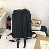 Printed Casual Students Backpack Women Large Capacity