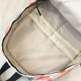 Printed Casual Students Backpack Women Large Capacity