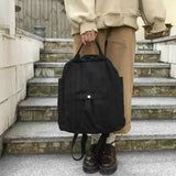 Backpacks Women Solid Casual Outdoor All-match Large Capacity School Bags