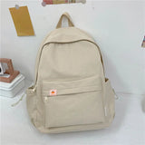 Women's Waterproof Nylon Backpack Large Capacity School Book Bag