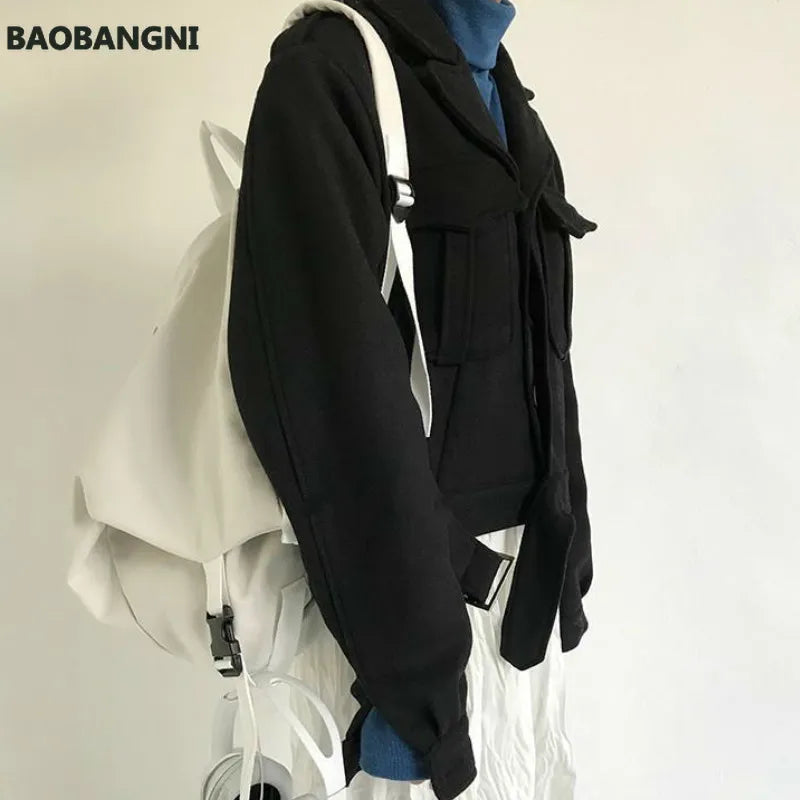 Large Capacity Harajuku Casual Shoulder Bags Unisex