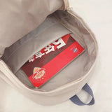 Waterproof Floral Backpack Women Big Capacity Ulzzang Style Ins School