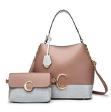 Female Handbag Set 3-Piece Tote Shoulder Crossbody Bag