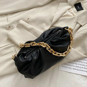 Soft Leather Hobos Bag Single Shoulder Purse Women Crossbody Bag