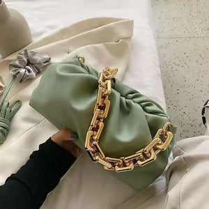 Soft Leather Hobos Bag Single Shoulder Purse Women Crossbody Bag