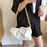 Soft Leather Hobos Bag Single Shoulder Purse Women Crossbody Bag