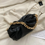 Soft Leather Hobos Bag Single Shoulder Purse Women Crossbody Bag