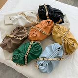 Soft Leather Hobos Bag Single Shoulder Purse Women Crossbody Bag