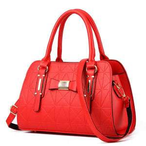 Casual Women's Hand-held Stripe Diagonal Shoulder Bag